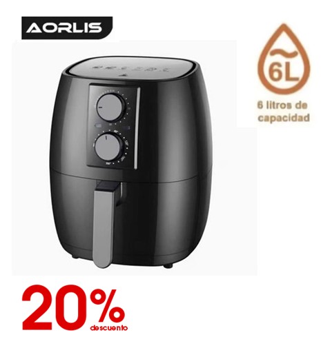 AORAO78292  FREIDORA DE AIRE AORLIS 6 L. 1500W