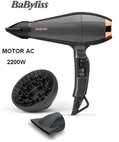 BAB6719DE  SECADOR DE PELO BABYLISS AIR PRO AC 2200W