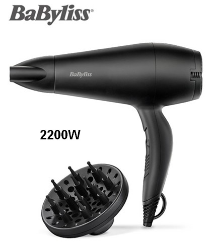 BABD215DE  SECADOR DE PELO BABYLISS 2200W NEGRO