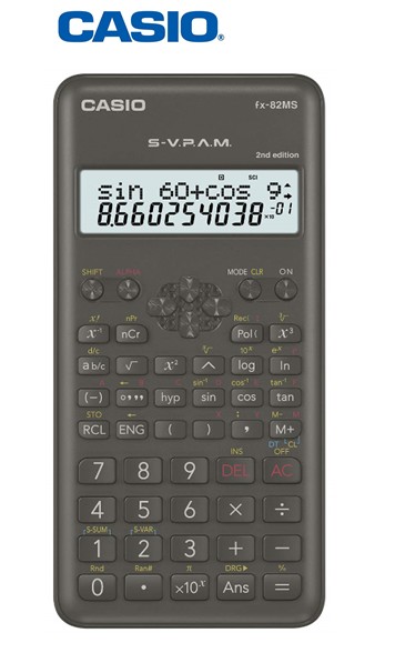 CASFX82MS2  CALCULADORA CIENTÍFICA CASIO 2nd EDITION (BLISTER)