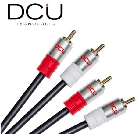 DCU30201050  CABLE 2 RCA M - 2 RCA M DCU 5 M.