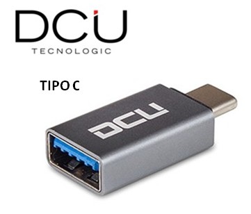 DCU30402030  ADAPTADOR USB TIPO C- USB 3.0 GRIS ALUMINIO