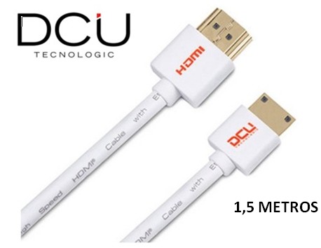 DCU30501235  CABLE HDMI - MINI HDMI DCU 1,5M.