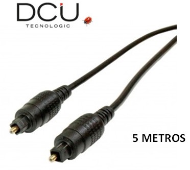 DCU307550  CABLE FIBRA ÓPTICA TOSLINK DCU 5M.