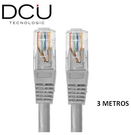 DCU308303  CABLE RED UTP CAT6E DCU BASIC 3M.