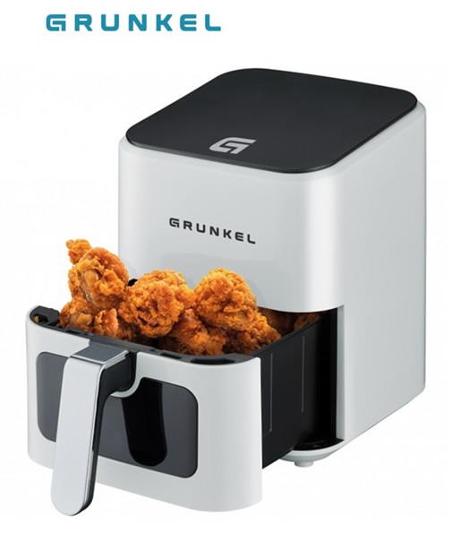 GRKEASYFRYERBL  FREIDORA DE AIRE GRUNKEL DIGITAL 4 L. 1200W.BLANCA