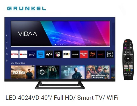 GRKLED4024VD  TV GRUNKEL LED FHD VIDAA 40"