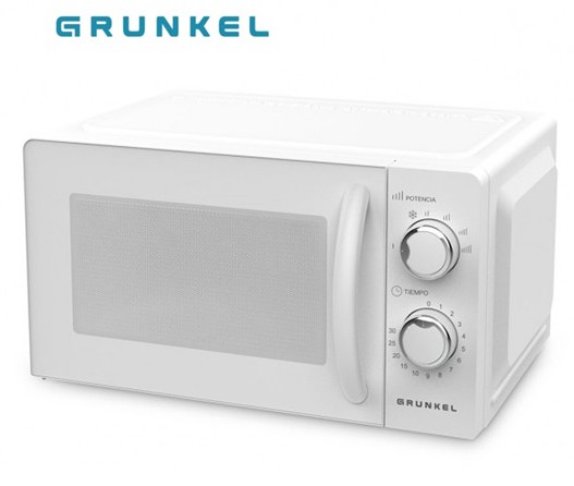 GRKMW20MI  MICROONDAS GRUNKEL 20L BLANCO 700W