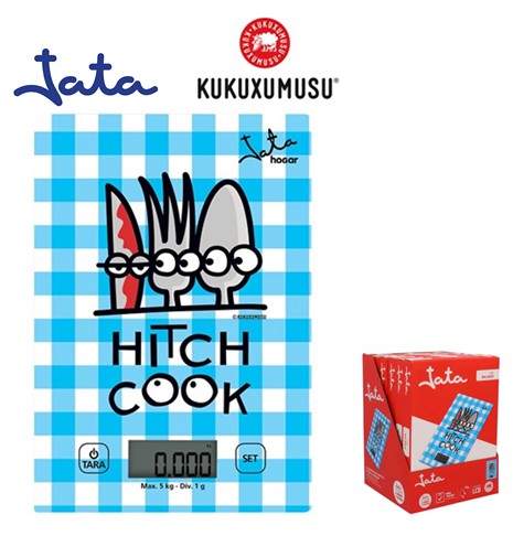 JAT732K  BÁSCULA DE COCINA JATA KUKUXUMUXU HITCH COOK