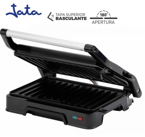 JATJEGR1124  GRILL DOBLE JATA APERTURA 180º  1000W