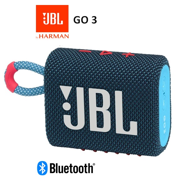 JBLGO3AZRS  ALTAVOZ JBL GO 3 BLUETOOTH AZUL/ROSA