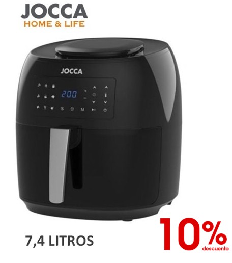 JOC2075  FREIDORA DE AIRE JOCCA 7.4 L. 1.800 W