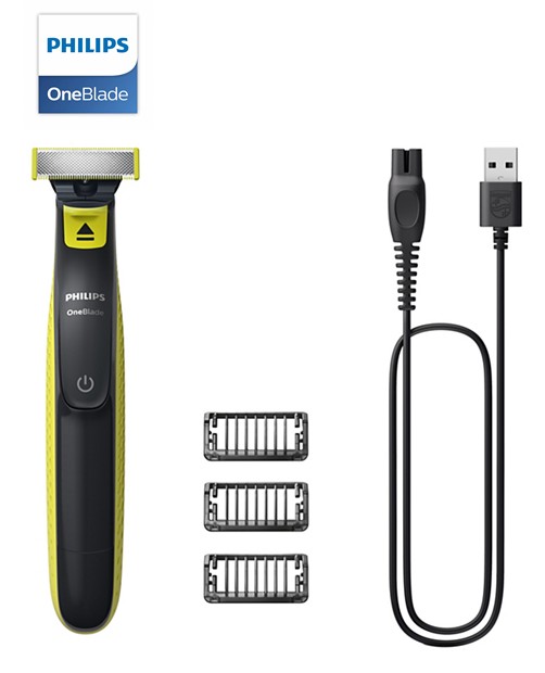 PHIQP2724  BARBERO PHILIPS RECARGABLE ONEBLADE ROSTRO