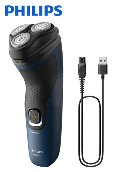 PHIS1151  AFEITADORA PHILIPS RECARGABLE WET & DRY SERIE 1000