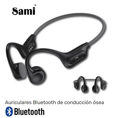 SAMRS12427GR  AURICULAR SAMI BONE CONDUCCIÓN ÓSEA GRIS