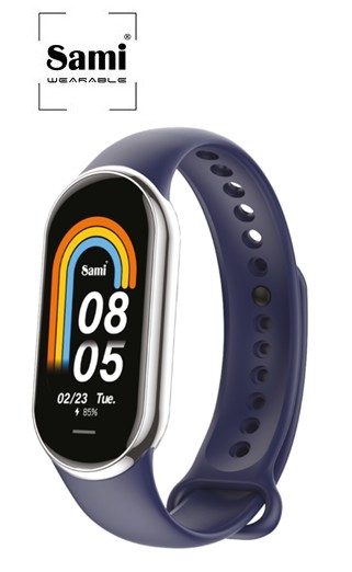 SAMWS2386AZ  PULSERA DE ACTIVIDAD SAMI RUNNING 8 PRO AZUL