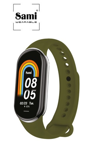 SAMWS2386VE  PULSERA DE ACTIVIDAD SAMI RUNNING 8 PRO VERDE