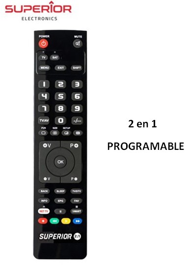 SUPMDS2  MANDO TV PROGRAMABLE PC SUPERIOR 2:1