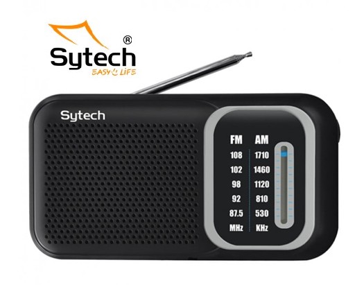 SYTSY1653NG  RADIO  SYTECH PORTÁTIL NEGRA