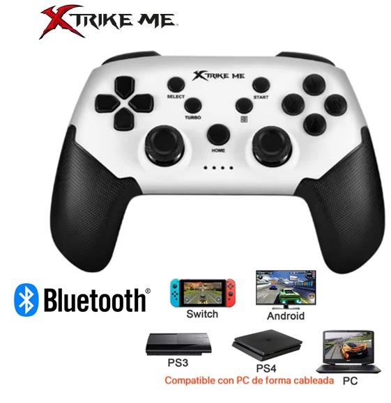 XTRGP43  MANDO INALÁMBRICO XTRIKE ME BLUETOOTH PS4, SWITCH