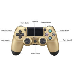 MANDO M2TEC INALÁMBRICO PS4 NEGRO