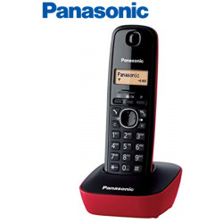 Telefóno Panasonic Inalámbrico Rojo