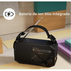 RADIO PHILIPS PORTÁTIL AM/FM LINTERNA