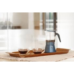 CAFETERA INOXIBAR ITALIANA CLAIR GREEN 4 TAZAS