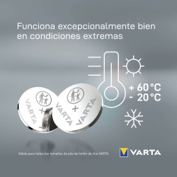 PILA VARTA ALCALINA CR2025 ( BLISTER 5 uds)