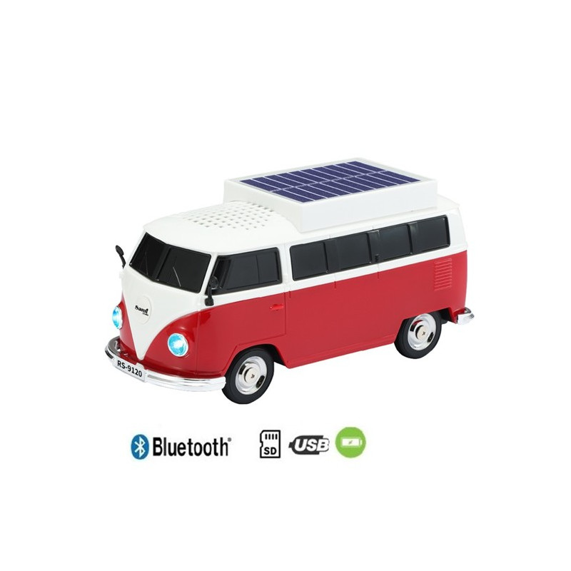 Altavoz Bluetooth Sami Furgoneta Roja