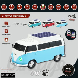 ALTAVOZ BLUETOOTH SAMI FURGONETA AZUL