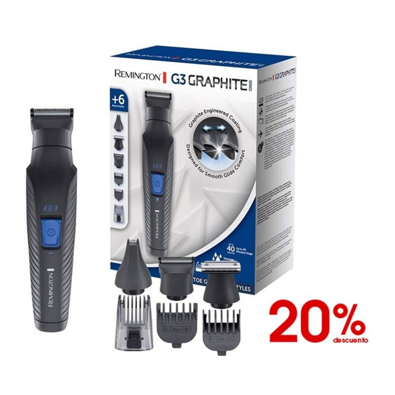 Cortapelos Remington KIT Multifunción G3 Graphite