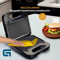 SANDWICHERA GRUNKEL NEXt-GEN GRILL NEGRA/SILVER