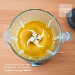 BATIDORA DE VASO CRISTAL GRUNKEL CHEFMIX 1000 W.