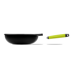 WOK ALUMINIO FUNDIDO MANGO DESMONTABLE KIWI CASTEY 28CM
