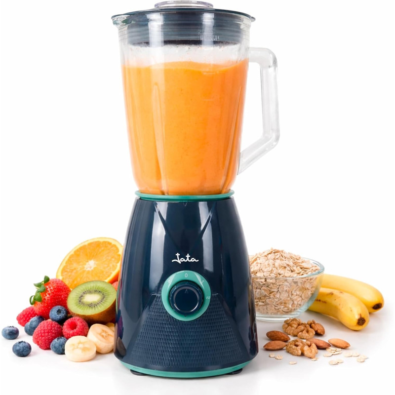 Batidora de Vaso Cristal Jata 1,5L.1300W.