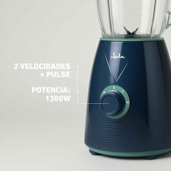BATIDORA DE VASO CRISTAL JATA 1,5L.1300W.