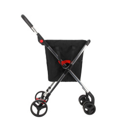 CARRO COMPRA ROLSER MINI BASKET MF M4B NEGRO