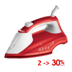 Plancha de Vapor Russell Hobbs 2400 Wlight&easy Brights