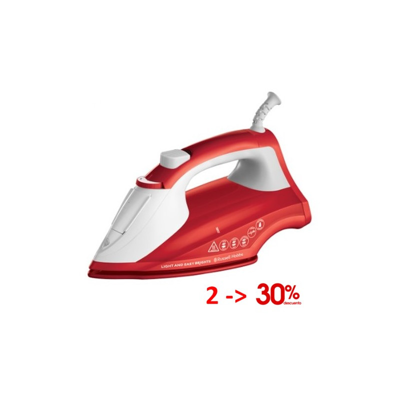 Plancha de Vapor Russell Hobbs 2400 Wlight&easy Brights