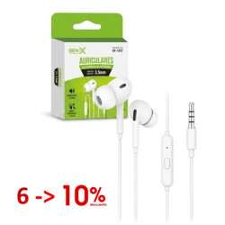Auricular Botón GEN X Jack con Micro