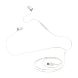 AURICULAR BOTÓN JBL CON MICRO USB C BLANCO