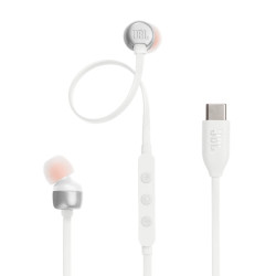 Auricular Botón JBL con Micro USB C Blanco