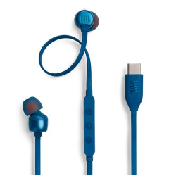 Auricular Botón JBL con Micro USB C Azul