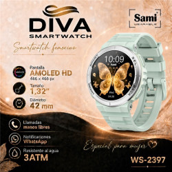 SMARTWATCH SAMI DIVA MENTA