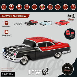 ALTAVOZ BLUETOOTH SAMI PONTIAC NEGRO