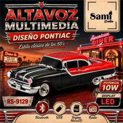 ALTAVOZ BLUETOOTH SAMI PONTIAC NEGRO