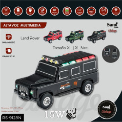 ALTAVOZ BLUETOOTH SAMI LAND ROVER NEGRO