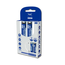 PILA SAMI RECARGABLE LR06 X 2(4070 mWh)
