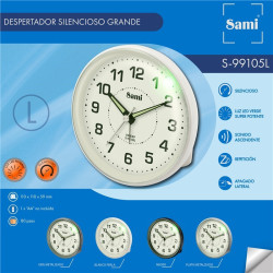 DESPERTADOR SAMI COLORES SURTIDOS